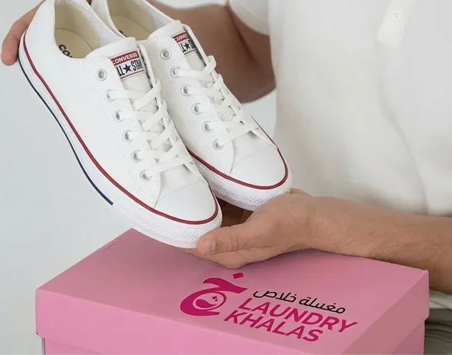 Expert shoe care restoration work in the UAE