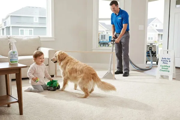 Laundrykhalas Are Professional Carpet Cleaners Safe for Kids and Pets?