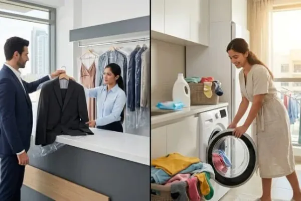 Laundrykhalas Dry Cleaning vs. Washing at Home - A Practical Guide for UAE Residents