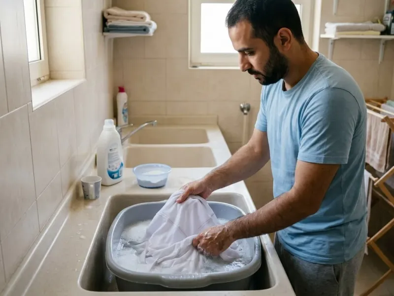 how to wash kandura at home step by step guide UAE