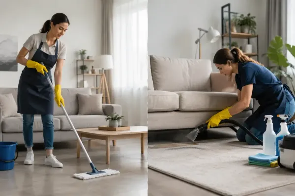 Laundrykhalas Deep Cleaning vs Regular Cleaning in the UAE