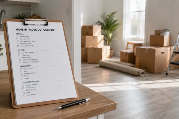 Laundrykhalas Move-In & Move-Out Cleaning Checklist Doha