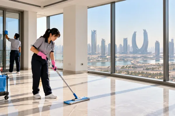 Laundrykhalas Cleaning a New Lusail Apartment Before You Move In