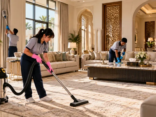 Deep Cleaning a Family Villa in Al Rayyan