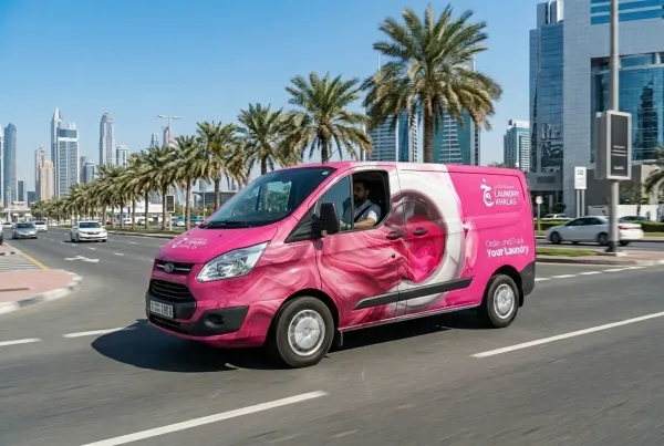 Step 04: We Deliver - Wash & Fold Service in Dubai